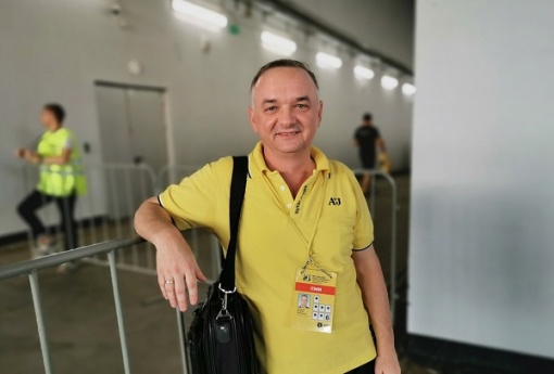 Сегодня ведущему официального сайта Союза федераций футбола ЮФО/СКФО, журналисту популярного издания «Футбольный курьер» Виталию Григорьевичу Колбасину исполнилось 54 года