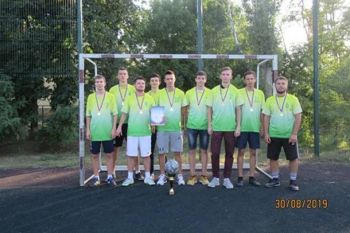 Сборная райцентра - победитель Первенства Дубовского района по мини-футболу
