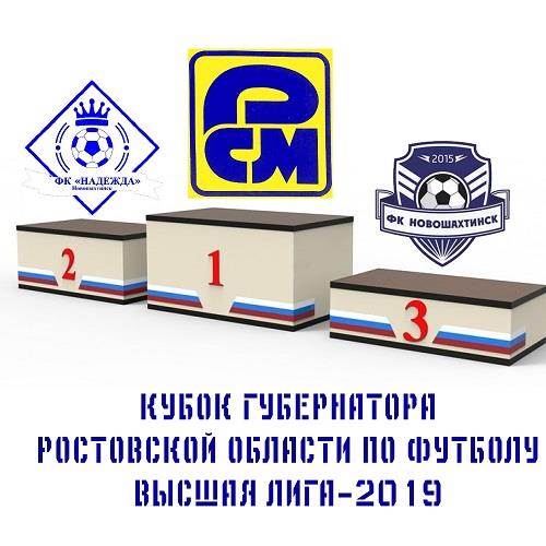 Итоговая таблица Кубка Губернатора - Чемпионата Ростовской области среди команд Высшей лиги сезона 2019 года