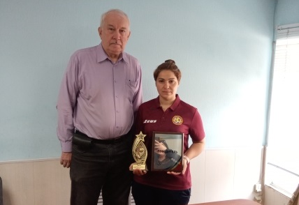 Лусинэ Абрамова - победитель регионального этапа конкурса «Россия — футбольная страна»