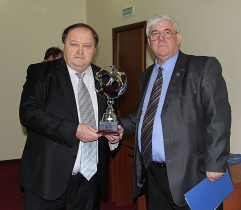 Поздравление Председателя Ростовской региональной общественной организации «Федерация футбола» Николая Сардака с Днем Рождения от Председателя СФФ ЮФО/СКФО Лом-Али Ибрагимова