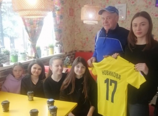 Футболка с номером 17 – новый экспонат музея ЖСК «Вулкан»