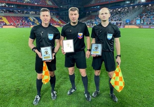 Поздравляем Романа Усачева с успешной работой на матче за Суперкубок России!