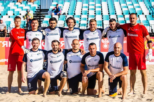 «Центральный парк» выступит на Кубке России по пляжному футболу