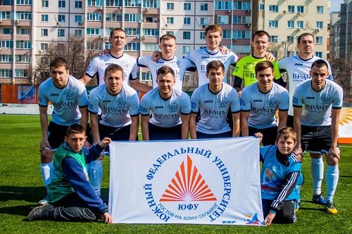 Сборная ЮФУ осталась за чертой призеров Первенства НСФЛ сезона 2016/17